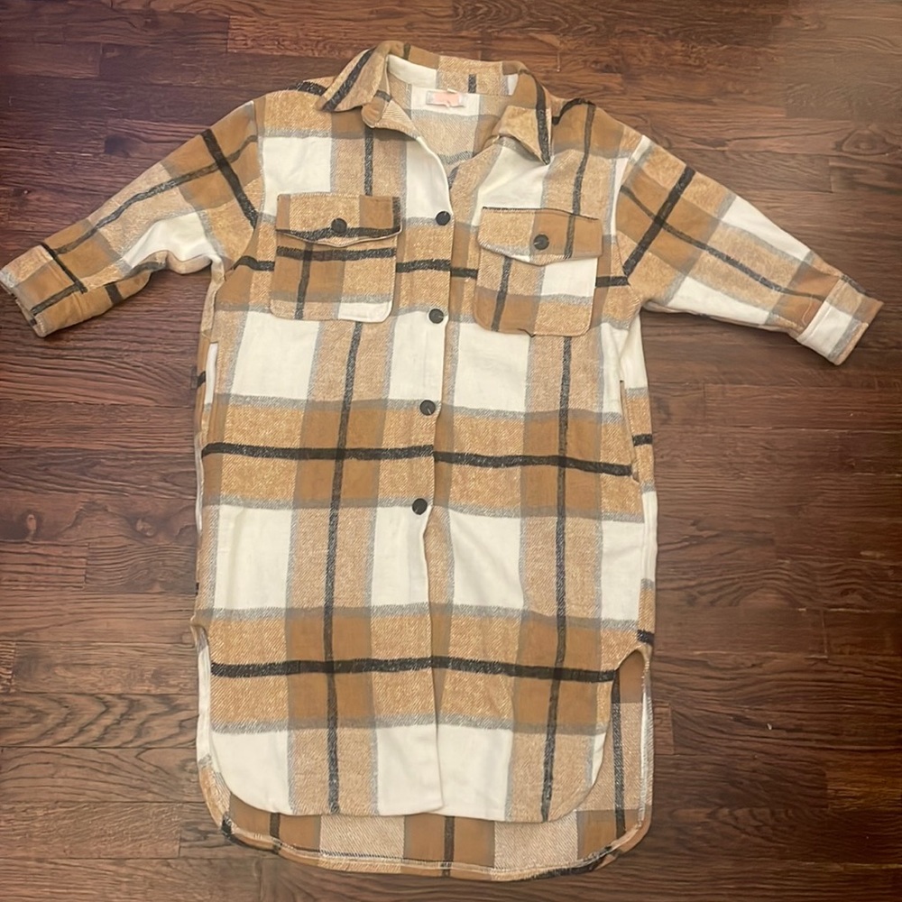 Plaid Overcoat